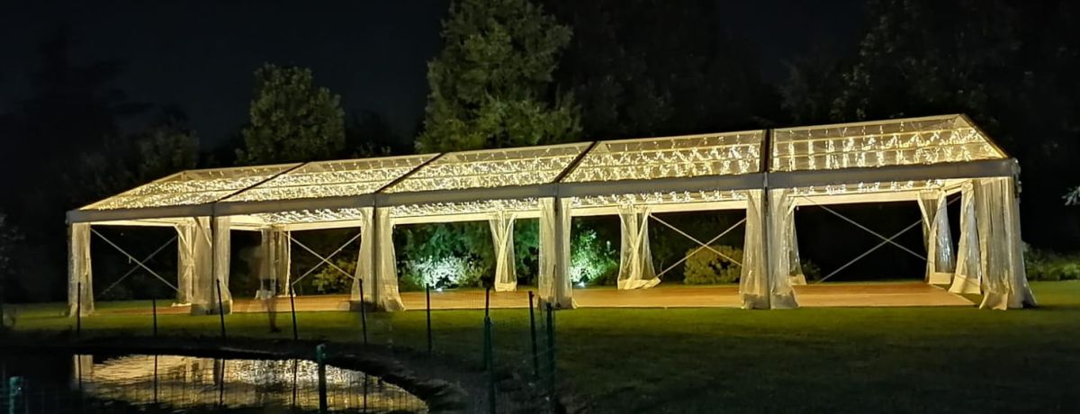 noleggio di tensostrutture e allestimenti ad Alessandria